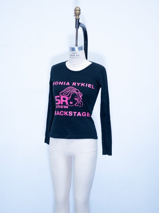 Sonia Rykiel Tops - Sonia Rykiel "Backstage" Long Sleeve Top